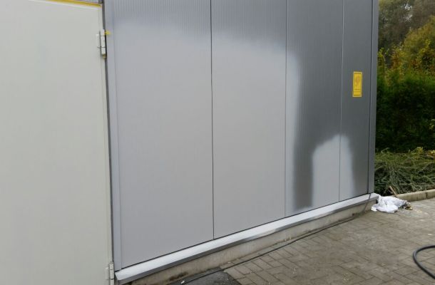 Einbruchschaden Elektro van den Borre Mol (B)